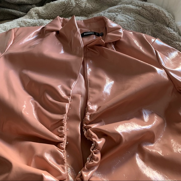 MISSGUIDED Faux Leather Dress - Picture 5 of 5